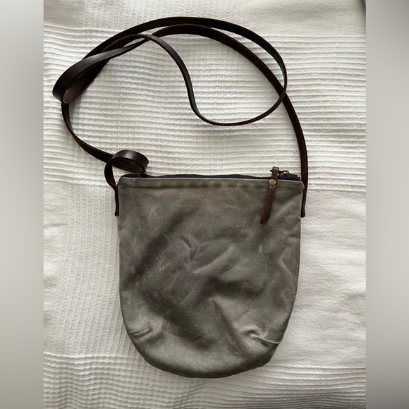 Bookhou Handbags - Bookhou waxed canvas purse